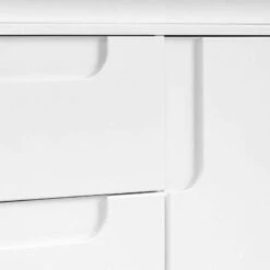 Babyletto Yuzu 3-Drawer Changer Dresser 36 Babyletto Yuzu 3-Drawer Changer Dresser -Baby Go Round Store M23423W White Background 05 4959c21a be36 41e4 b7ae 856f4a566f51