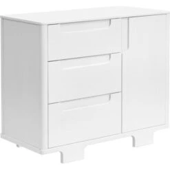 Babyletto Yuzu 3-Drawer Changer Dresser 32 Babyletto Yuzu 3-Drawer Changer Dresser -Baby Go Round Store M23423W White Background 06 9ee4d6b8 2430 4538 afcc 5099f7039dab