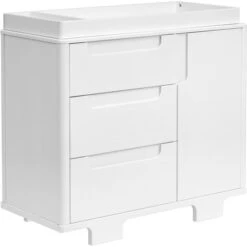 Babyletto Yuzu 3-Drawer Changer Dresser 28 Babyletto Yuzu 3-Drawer Changer Dresser -Baby Go Round Store M23423W White Background Main 01 9d3abf9f 8af9 4b30 9d6e bbad43186b17