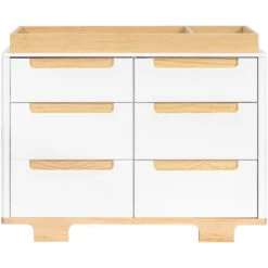 Babyletto Yuzu 6-Drawer Dresser -Baby Go Round Store M23426WN White Background 04 5aedefa8 8fb1 4aa7 b814 6635bf7177b6