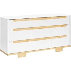 Babyletto Yuzu 9-Drawer Dresser -Baby Go Round Store M23428WN angle