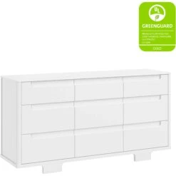 Babyletto Yuzu 9-Drawer Dresser -Baby Go Round Store M23428W angle GG