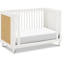Namesake Marin With Cane 3-in-1 Convertible Crib -Baby Go Round Store M23701RWHC White Background 06 43542a25 1667 48e1 90f1 d6cb3d4fda07