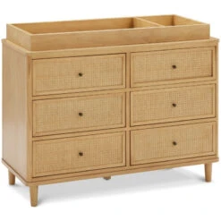 Namesake Marin With Cane 6-Drawer Dresser -Baby Go Round Store M23716HYHC White Background 05 0c28438c 2da3 4f9f aa55 40feb25020f4