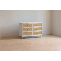 Namesake Marin With Cane 6-Drawer Dresser -Baby Go Round Store M23716RWHC White Background 01 28d9d93f db4b 407e 878c df0c5a5383a5