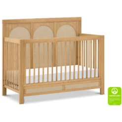 Namesake Eloise 4-in-1 Convertible Crib -Baby Go Round Store M24801HYPSEW White Background Main Greenguard 00 32290bc4 cc68 4b43 a661 40c9fb17117d