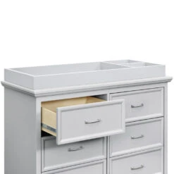 Namesake Foothill-Louis 6-Drawer Dresser 19 Namesake Foothill-Louis 6-Drawer Dresser -Baby Go Round Store M3916DG White Background 05