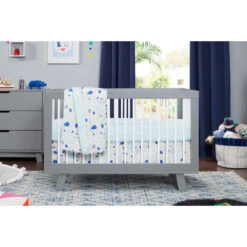 Babyletto Hudson 3-in-1 Convertible Crib With Toddler Bed Conversion Kit + 3-Drawer Changer Dresser Set -Baby Go Round Store M4201GW Lifestyle Main 07 d25bab1f 6d53 4e59 80c1 8e0169f8e603