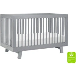 Babyletto Hudson 3-in-1 Convertible Crib With Toddler Bed Conversion Kit -Baby Go Round Store M4201G White Background Main Greenguard 00 27c8edf0 7970 4c51 af15 9df1998c070f
