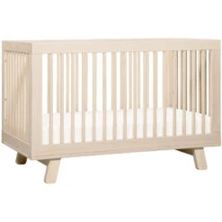 Babyletto Hudson 3-in-1 Convertible Crib With Toddler Bed Conversion Kit -Baby Go Round Store M4201NX White Background Main 01 19dcd316 58f1 4a1d 9465 4bde41e5f969