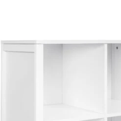 Babyletto Hudson Cubby Bookcase -Baby Go Round Store M4211W White Background 02