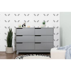 Babyletto Hudson 6-Drawer Double Dresser 36 Babyletto Hudson 6-Drawer Double Dresser -Baby Go Round Store M4216G Lifestyle Main 03