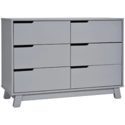 Babyletto Hudson 6-Drawer Double Dresser 33 Babyletto Hudson 6-Drawer Double Dresser -Baby Go Round Store M4216G White Background Main 00