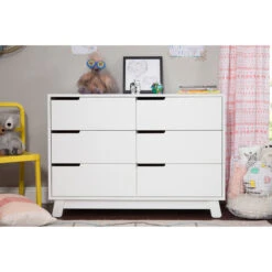 Babyletto Hudson 6-Drawer Double Dresser 27 Babyletto Hudson 6-Drawer Double Dresser -Baby Go Round Store M4216W Lifestyle Main 06