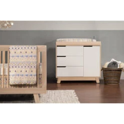 Babyletto Hudson 3-Drawer Changer Dresser With Removable Changing Tray -Baby Go Round Store M4223NXW Lifestyle Main 04 8792bb45 9979 4b19 8ede 2082dd2f2751