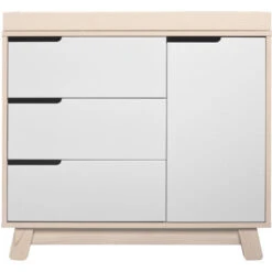 Babyletto Hudson 3-Drawer Changer Dresser With Removable Changing Tray -Baby Go Round Store M4223NXW White Background 01 f8eab5fe 13f4 4385 bef7 d527307d6fcc