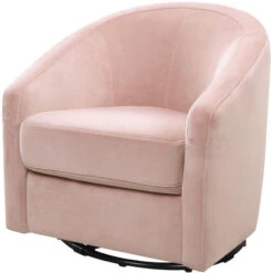 Babyletto Madison Swivel Glider -Baby Go Round Store M5887BPV White Background 04 3865c4dc 1eda 4a46 b9fd 40df76a2bbde