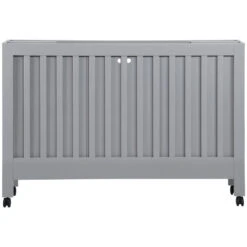 Babyletto Maki Full-Size Folding Crib With Toddler Bed Conversion Kit -Baby Go Round Store M6601G White Background 04 c6b1e887 d962 4c08 b5a7 60ee57415d00