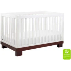Babyletto Modo 3-in-1 Convertible Crib With Toddler Bed Conversion Kit 34 Babyletto Modo 3-in-1 Convertible Crib With Toddler Bed Conversion Kit -Baby Go Round Store M6701QW White Background Main Greenguard 00 6a6ada67 c02a 40c9 9d6f bff4f1b62cac