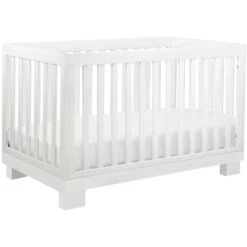 Babyletto Modo 3-in-1 Convertible Crib With Toddler Bed Conversion Kit 24 Babyletto Modo 3-in-1 Convertible Crib With Toddler Bed Conversion Kit -Baby Go Round Store M6701W White Background Main 01 90f656b3 e052 4ffd 9fc7 8587a7ac4d41