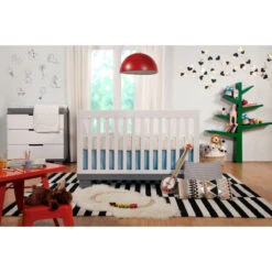 Babyletto Modo 3-Drawer Changer Dresser With Removable Changing Tray -Baby Go Round Store M6723GW Lifestyle 03