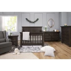 Monogram By Namesake Tillen 4-in-1 Convertible Crib -Baby Go Round Store M7601TR Lifestyle 08 6b39a49e 665f 4b41 8692 d660b64735dc