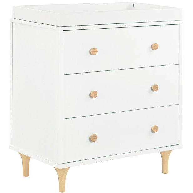 Babyletto Lolly 3-Drawer Changer Dresser With Removable Changing Tray 4 Babyletto Lolly 3-Drawer Changer Dresser With Removable Changing Tray - Image 4