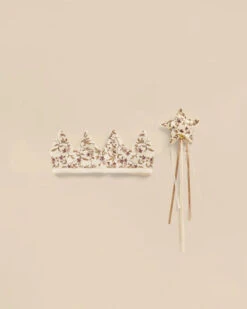 Noralee Crown & Wand- Fig Floral