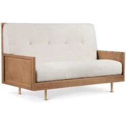 Nursery Works Novella Crib -Baby Go Round Store NW15001AY White Background 03