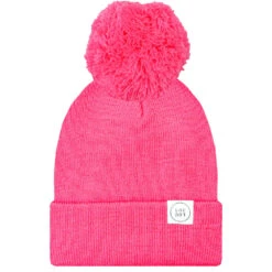 Lou Lou And Company Beanie With Pom -Baby Go Round Store NeonPinkBeaniew Pom 5d412347 5358 4ffe b9a6 e675a9f3f861