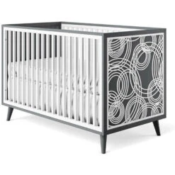 Romina New York Crib (Laser Cut) -Baby Go Round Store New York Crib Washed Grey White CUT2a 07696a2f 146e 4e3f 8e9c 4f18523d6c46