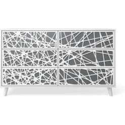 Romina New York Double Dresser (Laser Cut)