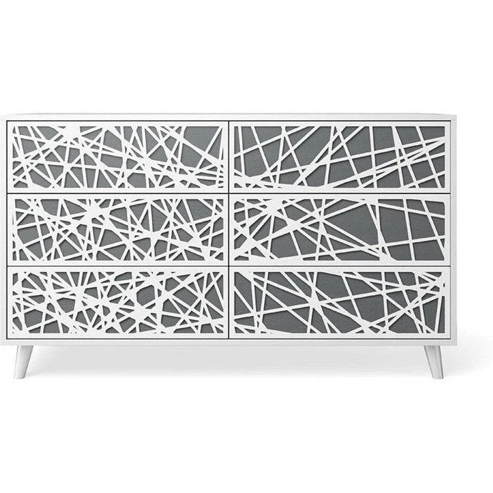 Romina New York Double Dresser (Laser Cut) 1 Romina New York Double Dresser (Laser Cut)