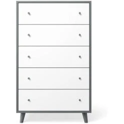 Romina New York Tall Chest (Laser Cut) -Baby Go Round Store New York Tall Chest Washed Grey White d7deda24 061c 4360 9148 5685465cdef6