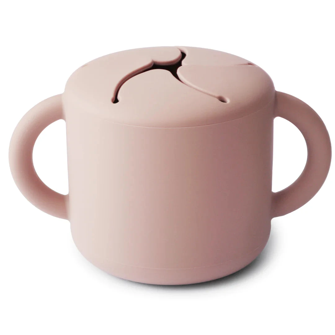 Mushie Snack Cup (Blush) 1 Mushie Snack Cup (Blush)