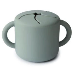 Mushie Snack Cup (Cambridge Blue)