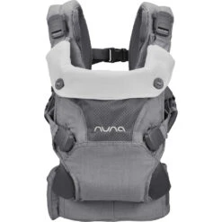 Nuna CUDL 4-in-1 Carrier 34 Nuna CUDL 4-in-1 Carrier -Baby Go Round Store Nuna CUDL Thunder Front Bib US GL