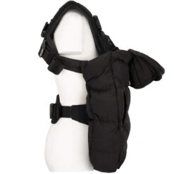 Nuna CUDL Winter Cover -Baby Go Round Store Nuna CUDLseries WINTERcover CUDLluxe Caviar Profile HatDown USGL 2400