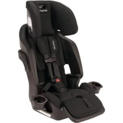 Nuna Lumn Harness Booster Seat -Baby Go Round Store Nuna LUMN 2025 Caviar Angle NI HRU US 2400 b0dde712 6926 4e7a 9dd0 6f588881da19
