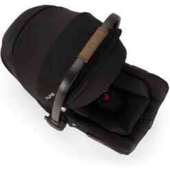 Nuna Demi Next Stroller + Pipa Aire RX Infant Car Seat Travel System -Baby Go Round Store Nuna PIPAaireRX Caviar Handle US 8x8 c422fd9b d095 4cf0 ba27 4d4916a5e209