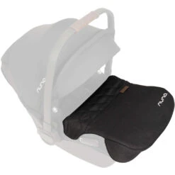 Nuna PIPA Lite RX Footmuff -Baby Go Round Store Nuna PIPAliteRX Footmuff Caviar Angle Top ghosted US 8x8 ba745b95 020f 42dc aa45 51dc87b01b71