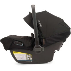 Nuna PIPA Lite RX Footmuff -Baby Go Round Store Nuna PIPAliteRX Footmuff Caviar Profile 2 US 8x8 21495d3f d147 438b 816e e1e8025a5a0a