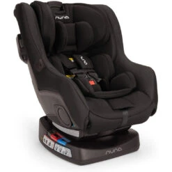 Nuna RAVA Fire Retardant-Free Convertible Car Seat -Baby Go Round Store Nuna RAVA 2024 Caviar Angle US 8x8 317596fc 2bb3 4d4c 9186 357c21843a3a
