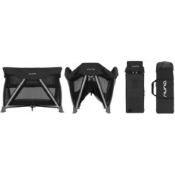 Nuna SENA Aire Playard With Zip-Off Bassinet -Baby Go Round Store Nuna SENAaire 2022 Caviar Modes US b1e1e5cb c58d 4890 b98f 34cfefca2db7