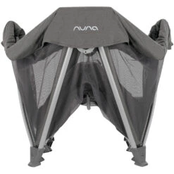 Nuna SENA Aire Playard With Zip-Off Bassinet + Changer -Baby Go Round Store Nuna SENAaire Granite 2022 Fold 1 US 30b8d36a 3ee5 4eef b779 2b6c43951df9