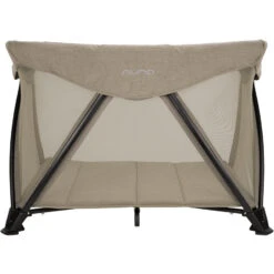 Nuna SENA Aire Playard With Zip-Off Bassinet -Baby Go Round Store Nuna SENAaire Hazelwood Front NB US 6914d39f c068 4921 8082 8541c8494ab4