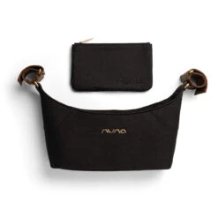 Nuna Stroller Organizer -Baby Go Round Store Nuna STROLLER BAG Caviar TopDown US 8x8 0177038e 3cc0 40c5 854a f45386da0ea2