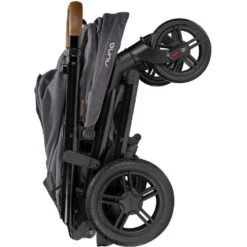 Nuna TAVO Next Stroller With MagneTech Secure Snap -Baby Go Round Store Nuna TAVOnext Granite BF Fold2 US 07a25831 9300 46a9 9d49 c295282deacc