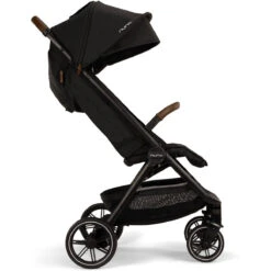 Nuna TRVL LX Stroller + Carry Bag -Baby Go Round Store Nuna TRVLlx Caviar Profile US 8x8 9e15b106 4e1c 45cb 876f bf0792503c06
