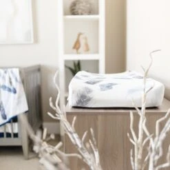 Oilo Jersey Changing Pad Cover -Featherly -Baby Go Round Store OiloStudio 76aaa